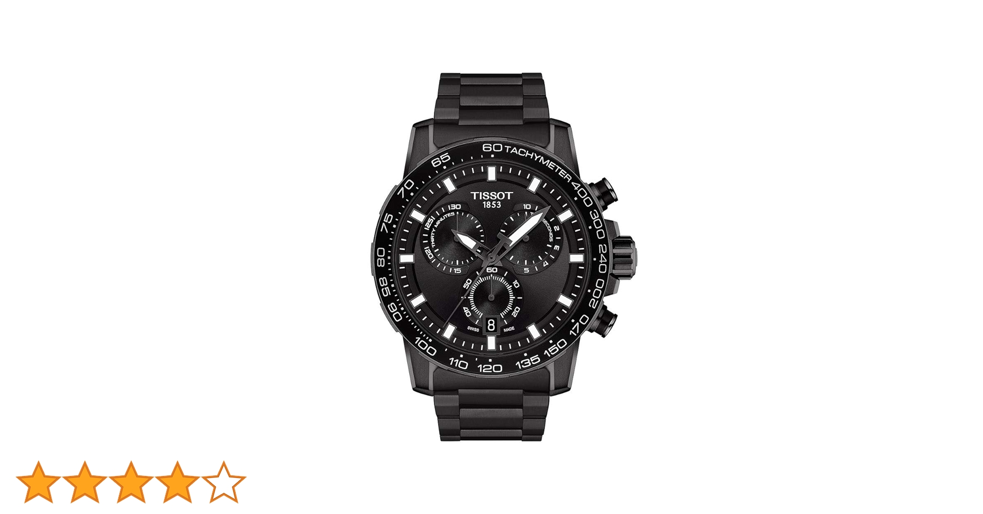 コ*チ様 【美品】TISSOT クォーツ 腕時計 ブラック　スーパースポーツ コ*チ様 【美品】TISSOT クォーツ 腕時計 ブラック スーパースポーツ